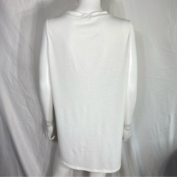 Hount Women’s White Pocket Tunic Tank - Picture 3 of 6